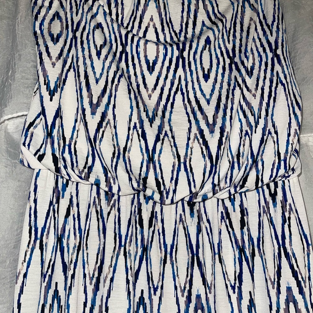 Summer strapless dress